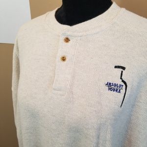 Camp David x Absolut Vodka 90s Sweater • SZ L